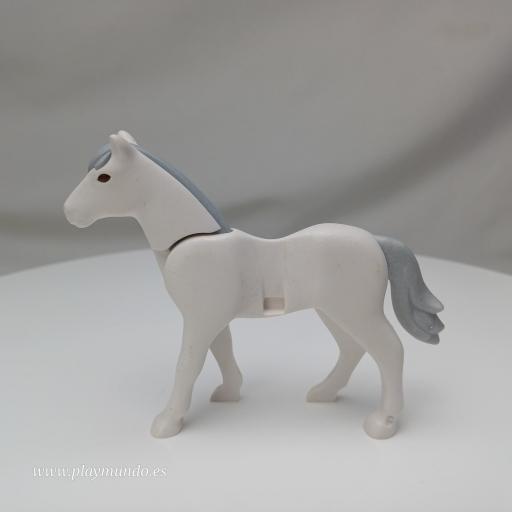 PLAYMOBIL CABALLO BLANCO mod088 [1]