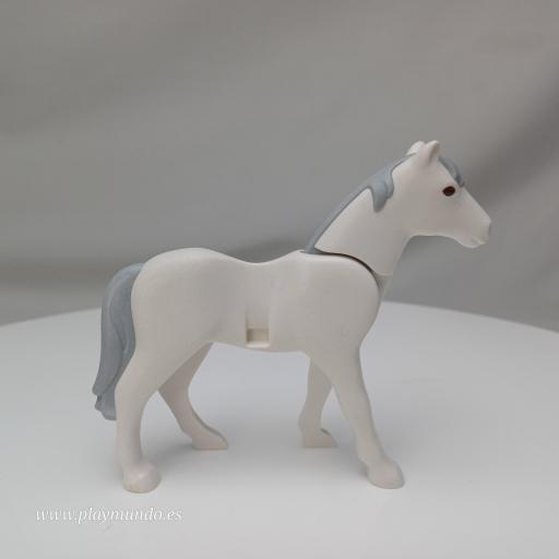 PLAYMOBIL CABALLO BLANCO mod059 [1]
