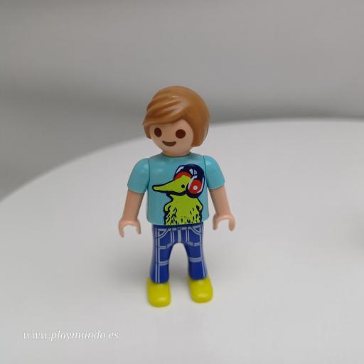 PLAYMOBIL NIÑO MUÑECO CLICK  MOD0239