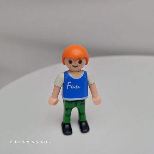 PLAYMOBIL NIÑO MUÑECO CLICK  MOD0280