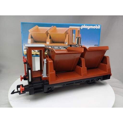 PLAYMOBIL 4112 VAGON DE CARGA (AÑO 1983 - 1994)