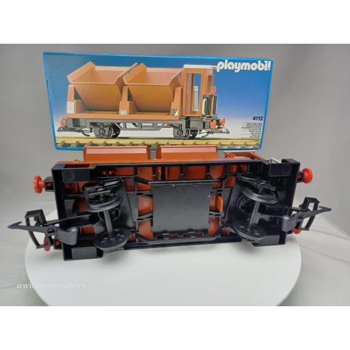 PLAYMOBIL 4112 VAGON DE CARGA (AÑO 1983 - 1994) [3]