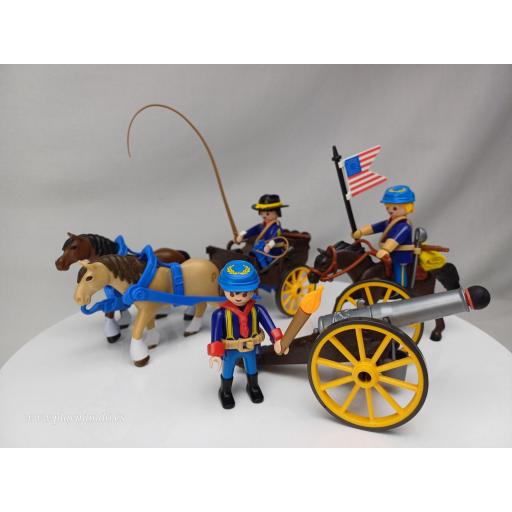 ​PLAYMOBIL 5249 SOLDADOS CON CAÑON  (AÑO 2012)