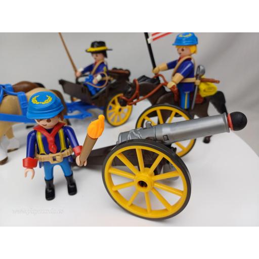 ​PLAYMOBIL 5249 SOLDADOS CON CAÑON  (AÑO 2012) [2]