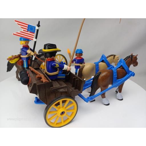 ​PLAYMOBIL 5249 SOLDADOS CON CAÑON  (AÑO 2012) [4]