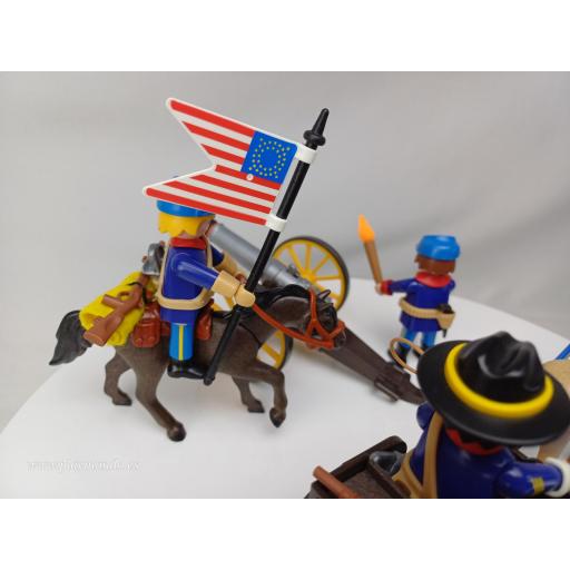 ​PLAYMOBIL 5249 SOLDADOS CON CAÑON  (AÑO 2012) [5]