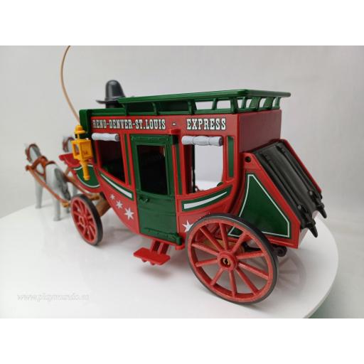 PLAYMOBIL 4399  DILIGENCIA OESTE WESTERN (AÑO 2014) [5]
