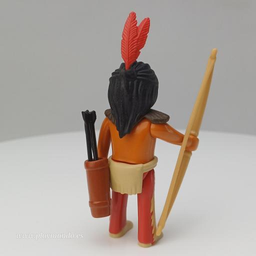 PLAYMOBIL MUÑECO CLICK  INDIO WESTERN MOD020 [1]