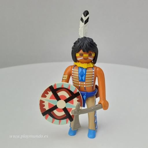 PLAYMOBIL MUÑECO CLICK  INDIO WESTERN MOD021