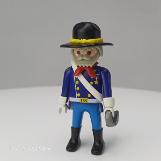PLAYMOBIL GENERAL SOLDADO OESTE WESTERN MOD214