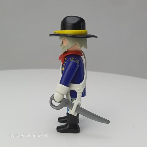 PLAYMOBIL GENERAL SOLDADO OESTE WESTERN MOD214 [1]