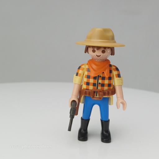 PLAYMOBIL MUÑECO CLICK VAQUERO WESTERN MOD072