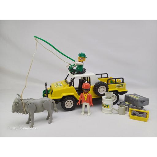 PLAYMOBIL 3528 TODOTERRENO SAFARI NGORONGORO (AÑO 1980)