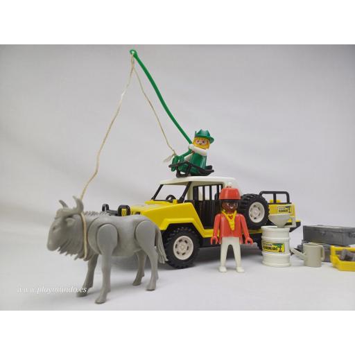 PLAYMOBIL 3528 TODOTERRENO SAFARI NGORONGORO (AÑO 1980) [1]