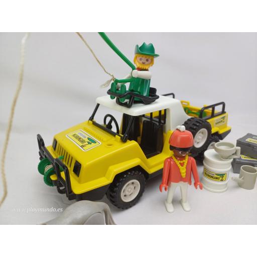 PLAYMOBIL 3528 TODOTERRENO SAFARI NGORONGORO (AÑO 1980) [2]