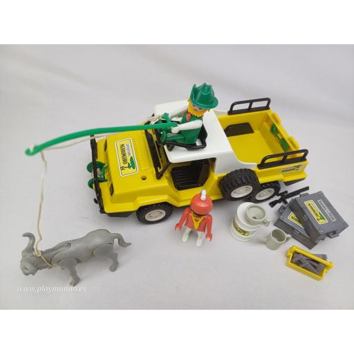 PLAYMOBIL 3528 TODOTERRENO SAFARI NGORONGORO (AÑO 1980) [3]