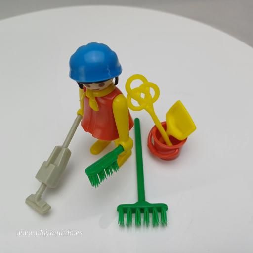 PLAYMOBIL 3315  LIMPIADORA (AÑO 1976) [0]