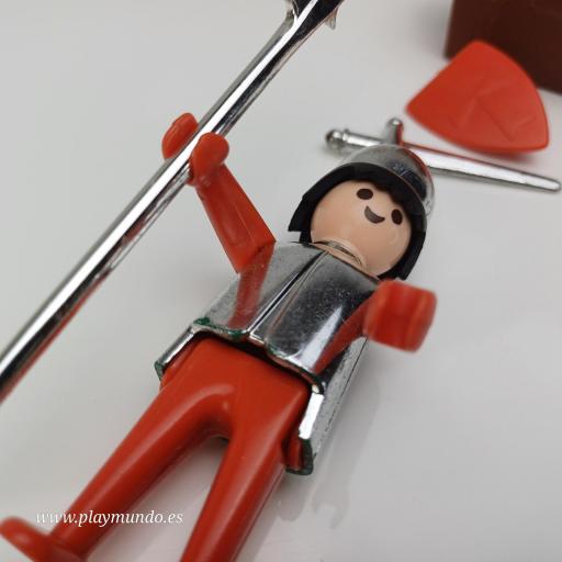 PLAYMOBIL 3334   CABALLERO MEDIEVAL (año 1975 - 1978) [1]