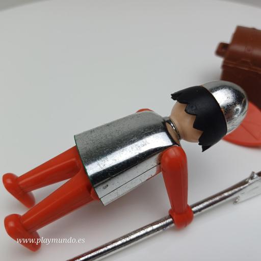 PLAYMOBIL 3334   CABALLERO MEDIEVAL (año 1975 - 1978) [2]