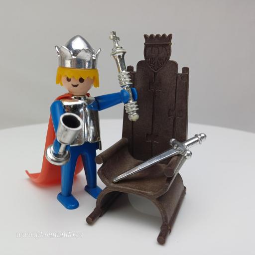 PLAYMOBIL 3331  REY MEDIEVAL (Corona versión 2 - año 1976 )