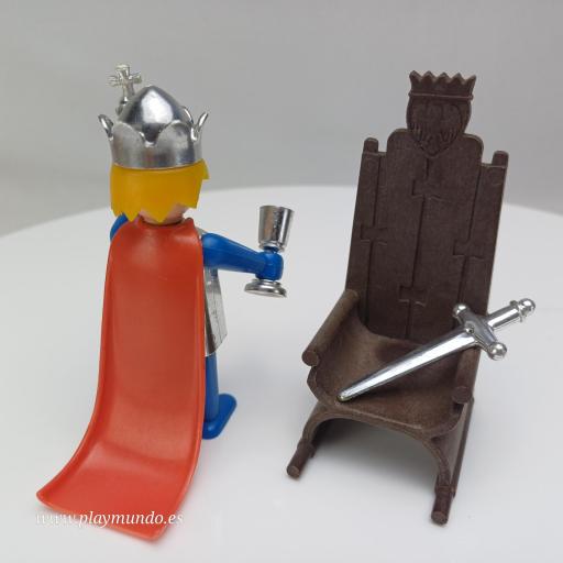 PLAYMOBIL 3331  REY MEDIEVAL (Corona versión 2 - año 1976 ) [0]