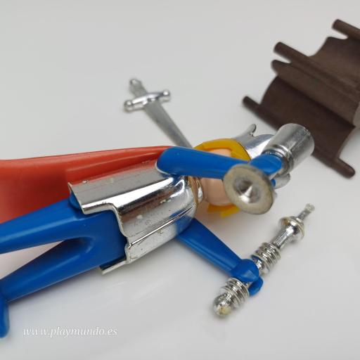 PLAYMOBIL 3331  REY MEDIEVAL (Corona versión 2 - año 1976 ) [2]