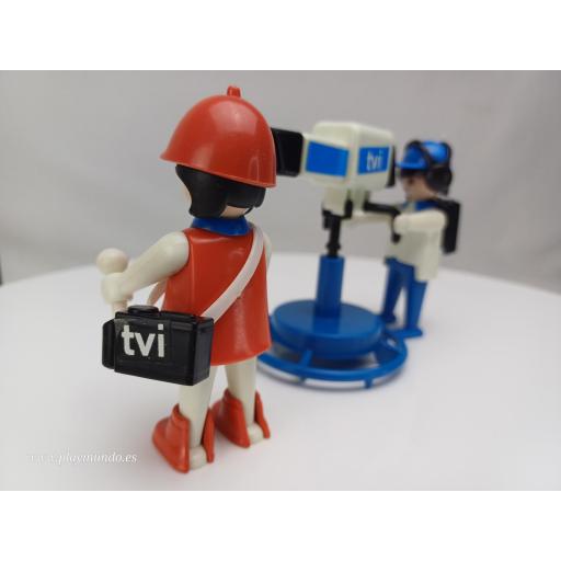 PLAYMOBIL 3571 REPORTERA CON CAMARA  (AÑO 1979 - 1985) [2]
