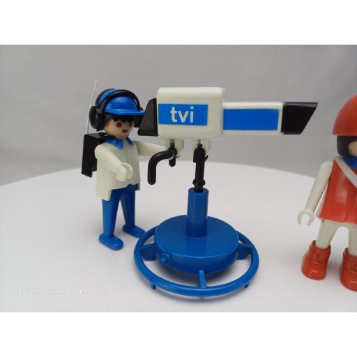 PLAYMOBIL 3571 REPORTERA CON CAMARA  (AÑO 1979 - 1985) [4]