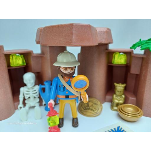 PLAYMOBIL 3017 EXPLORADOR CUEVA DEL TESORO (AÑO 2018) [1]
