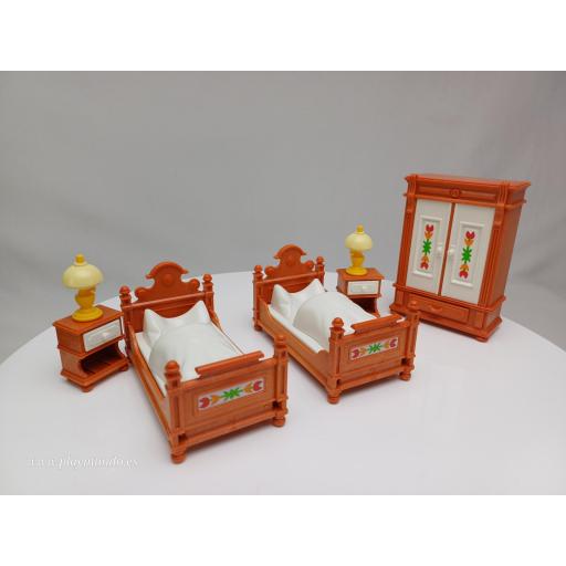 PLAYMOBIL DORMITORIO MOBILIARIO VICTORIANO