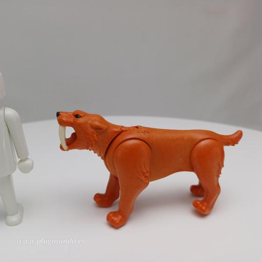 PLAYMOBIL TIGRE DIENTES DE SABLE ANIMALES 