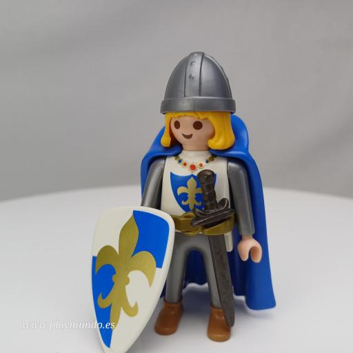PLAYMOBIL 4547 ESPECIAL CABALLERO FLOR DE LIS (AÑO 1997 - 1998)