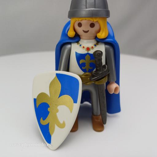 PLAYMOBIL 4547 ESPECIAL CABALLERO FLOR DE LIS (AÑO 1997 - 1998) [1]