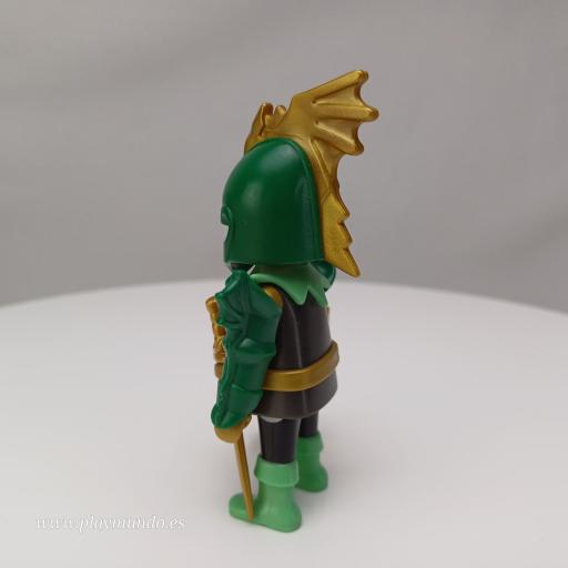 PLAYMOBIL 4586 SPECIAL CABALLERO DEL DRAGON VERDE (AÑO 2001-2007) [0]