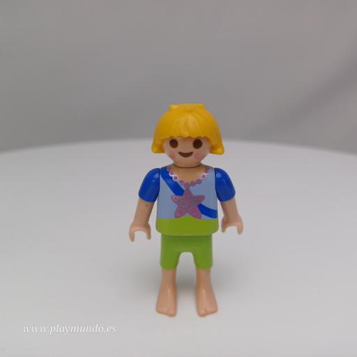 PLAYMOBIL NIÑA MUÑECO CLICK  MOD02509