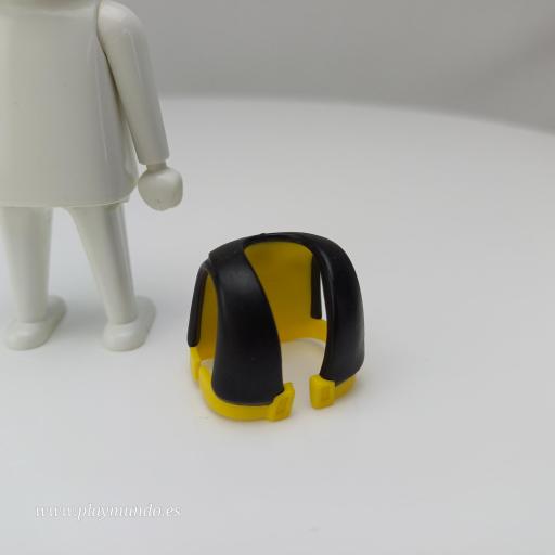 PLAYMOBIL CHALECO AMARILLO NEGRO