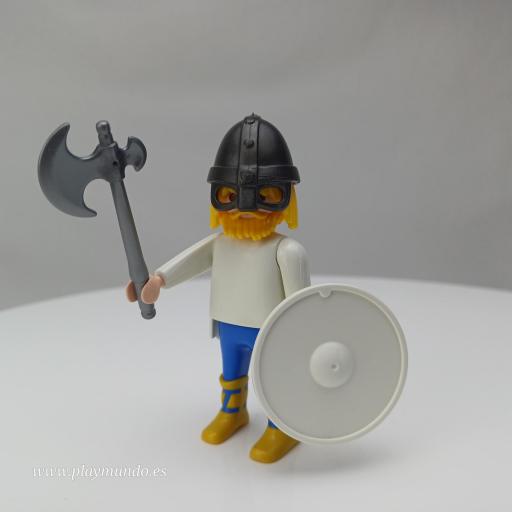 PLAYMOBIL GUERRERO VIKINGO SERIE COLOR GIVE-AWAY (AÑO 2004)