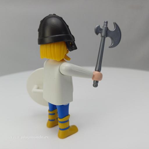 PLAYMOBIL GUERRERO VIKINGO SERIE COLOR GIVE-AWAY (AÑO 2004) [0]
