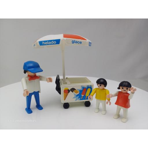 PLAYMOBIL 3563 CARRITO HELADOS (AÑO 1983 - 1992) [1]
