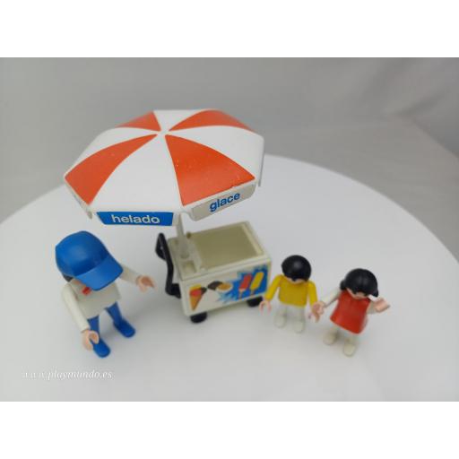 PLAYMOBIL 3563 CARRITO HELADOS (AÑO 1983 - 1992) [2]