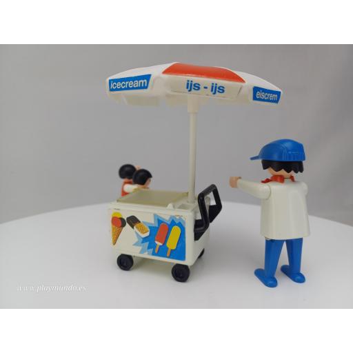 PLAYMOBIL 3563 CARRITO HELADOS (AÑO 1983 - 1992) [4]