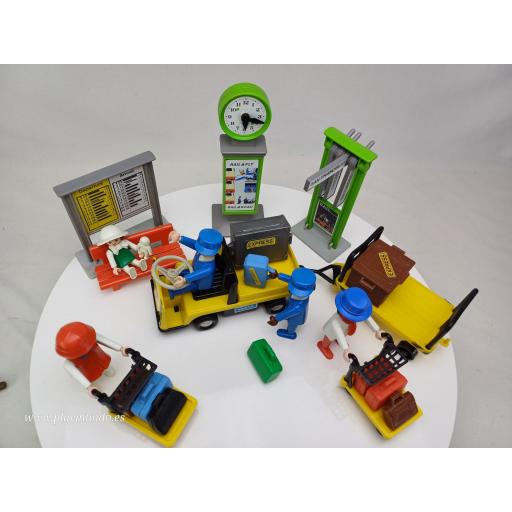 PLAYMOBIL 4202 ESTACION CON VIAJEROS (AÑO 1987 - 1995) [1]