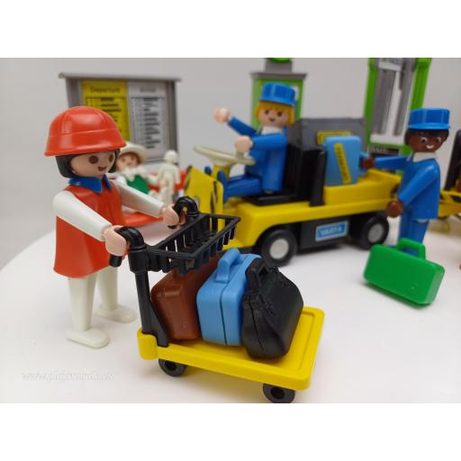 PLAYMOBIL 4202 ESTACION CON VIAJEROS (AÑO 1987 - 1995) [3]