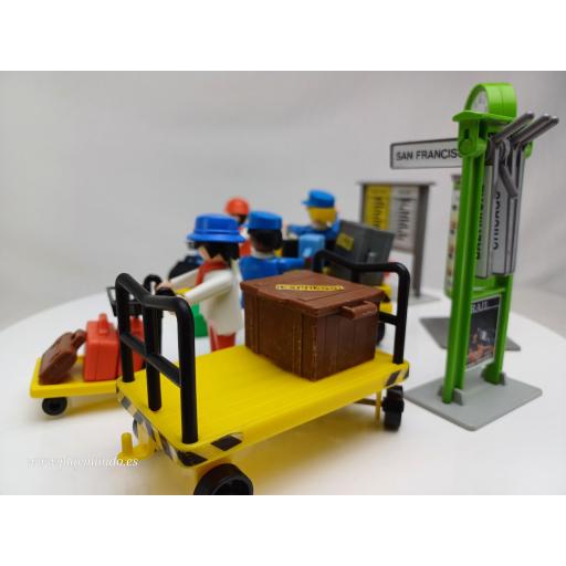 PLAYMOBIL 4202 ESTACION CON VIAJEROS (AÑO 1987 - 1995) [5]