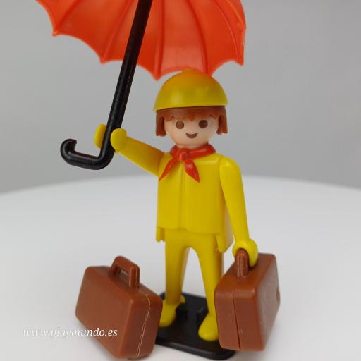 PLAYMOBIL 3322 HOMBRE CON PARAGUAS (AÑO 1976) [1]