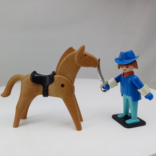 ​​PLAYMOBIL 3353 CAPITAN DE LOS SOLDADOS OESTE WESTERN  (AÑO 1975 - 1980) [0]