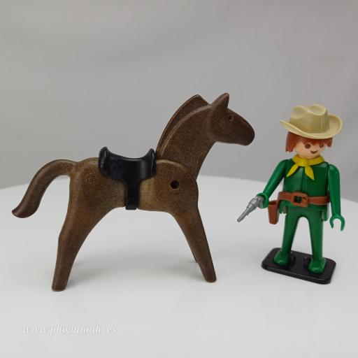 PLAYMOBIL 3342  VAQUERO OESTE WESTERN (AÑO 1975 - 1980) [0]