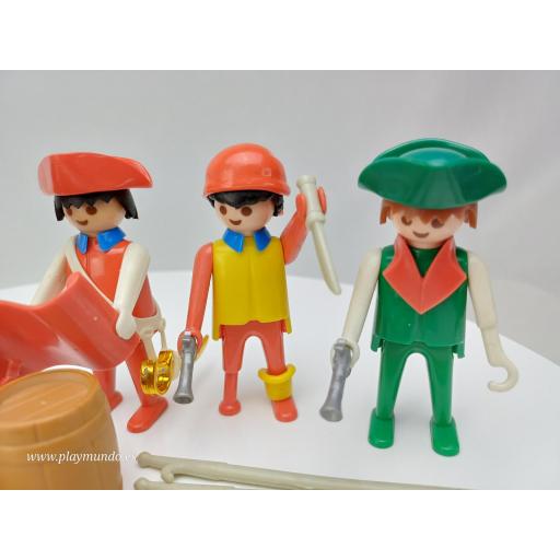 PLAYMOBIL 3542 TRIPULACION PIRATA (AÑO 1978 - 1981) [2]