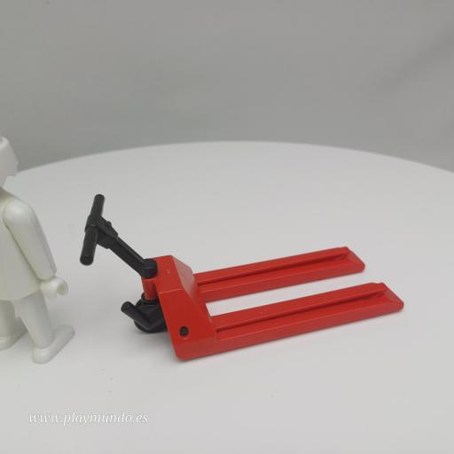 PLAYMOBIL TRANSPALETA CONSTRUCCION TRANPORTE DE CARGAS