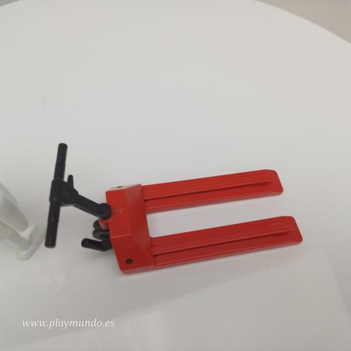 PLAYMOBIL TRANSPALETA CONSTRUCCION TRANPORTE DE CARGAS [1]